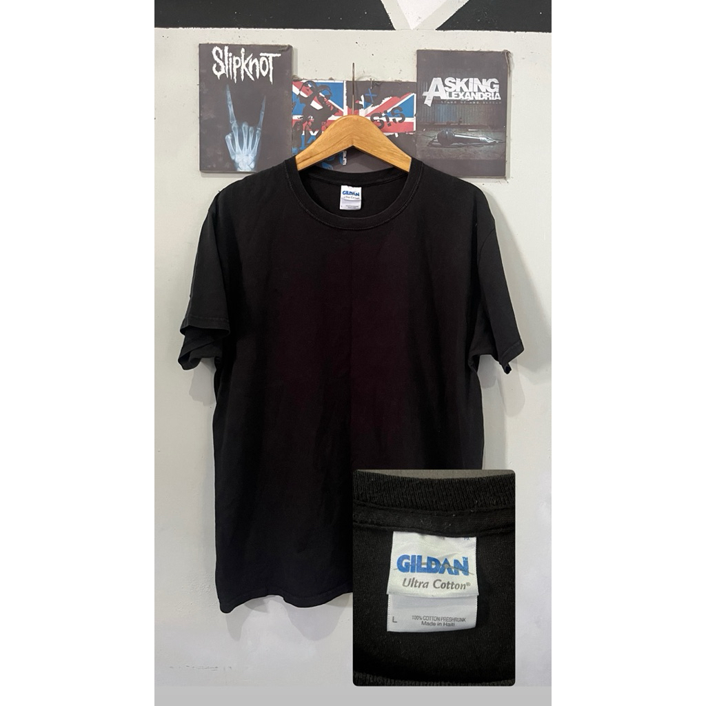 kaos polos vintage gildan