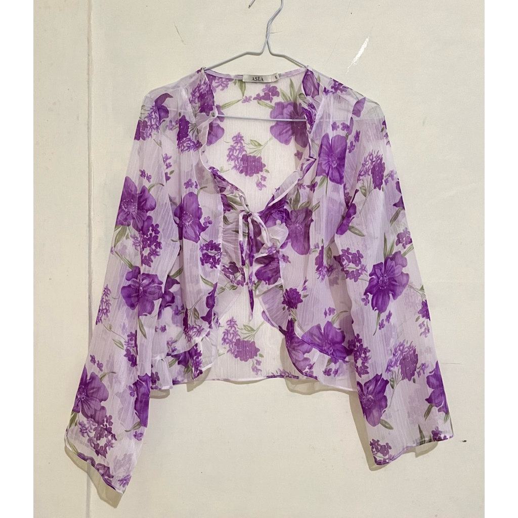Preloved new outer pantai/ baju pantai