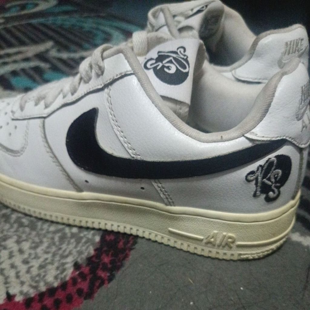 Sepatu Nike af1 collab Rocafella second