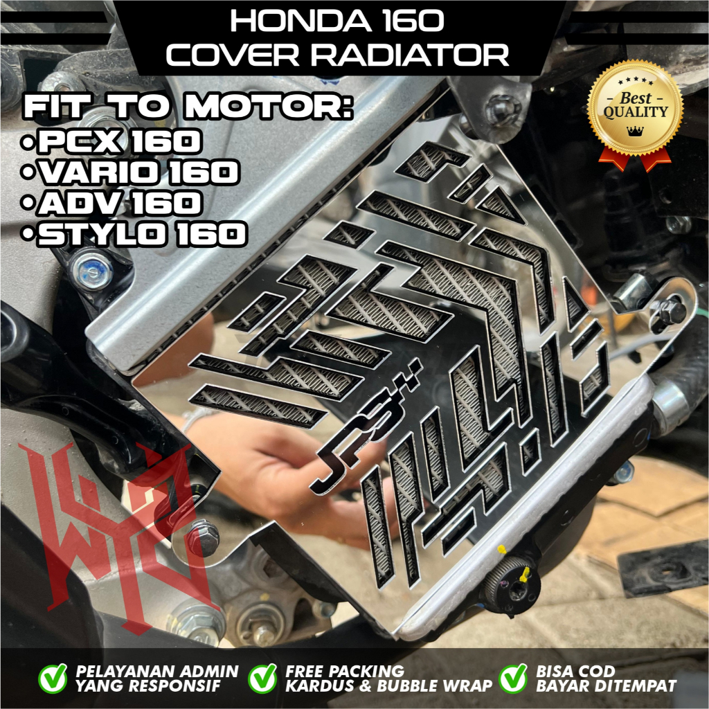 Cover Radiator Honda VARIO PCX ADV STYLO Tutup Radiator Honda 125/150/160 Aksesoris