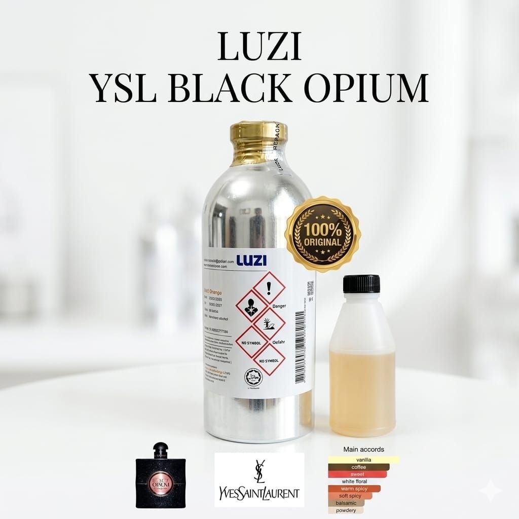 LUZI/BLACK OPIUM/KEMASAN REPACK/BIBIT MURNI