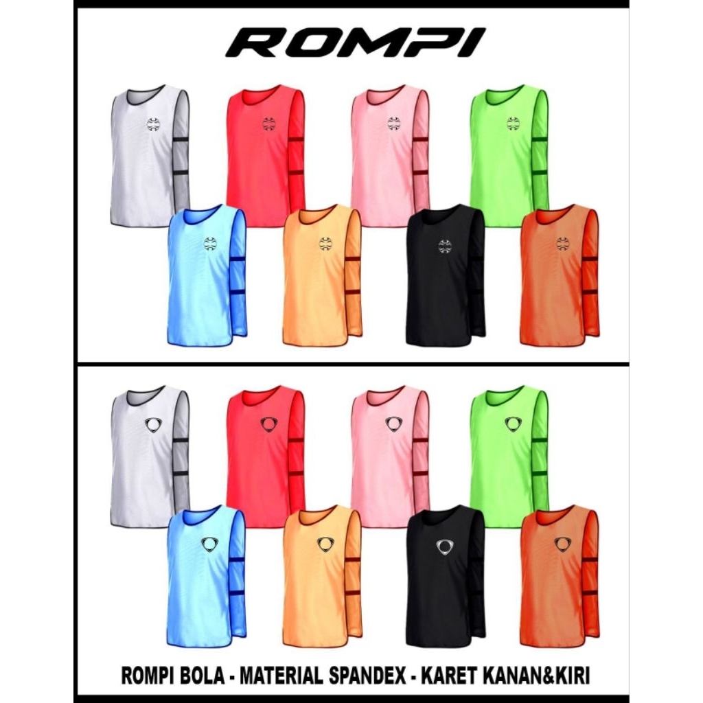 Rompi bola rompi futsal dewasa terbaru