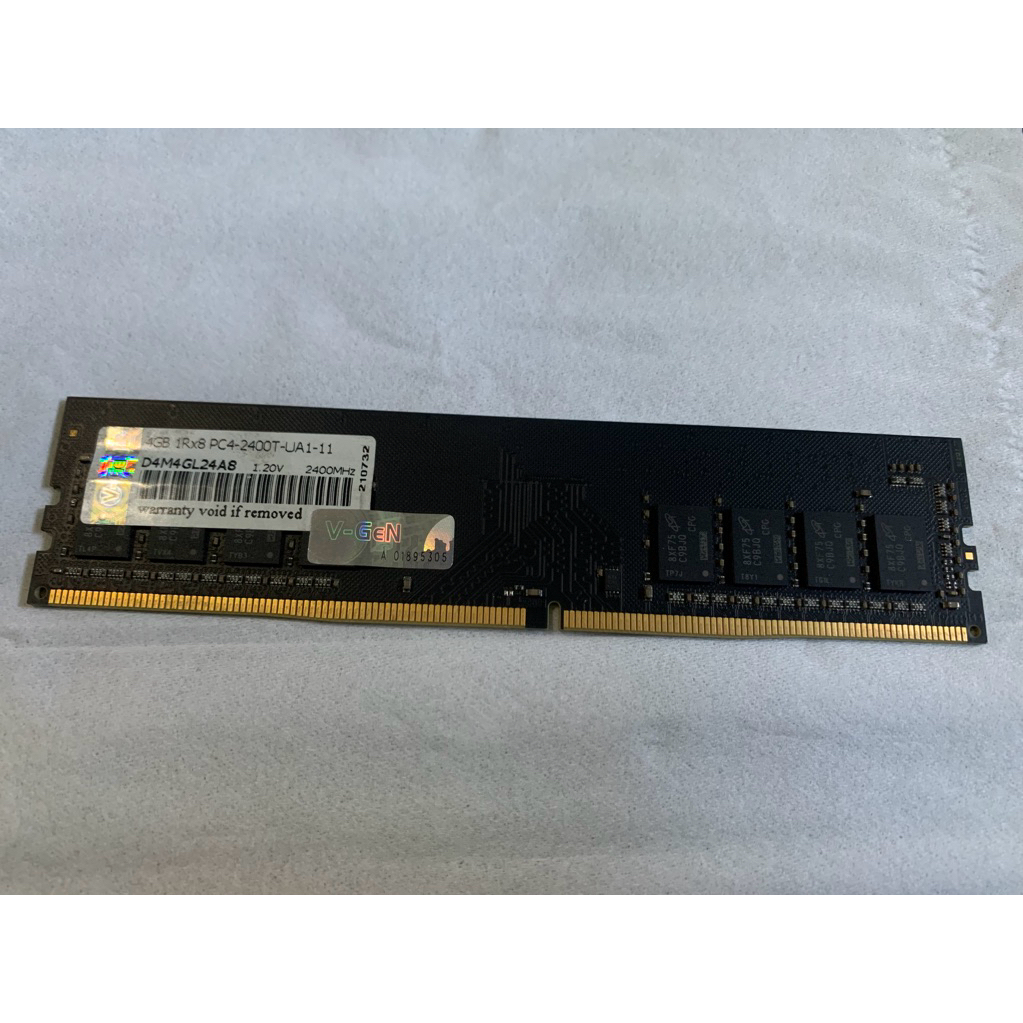 Ram vgen ddr4 4gb pc 2400