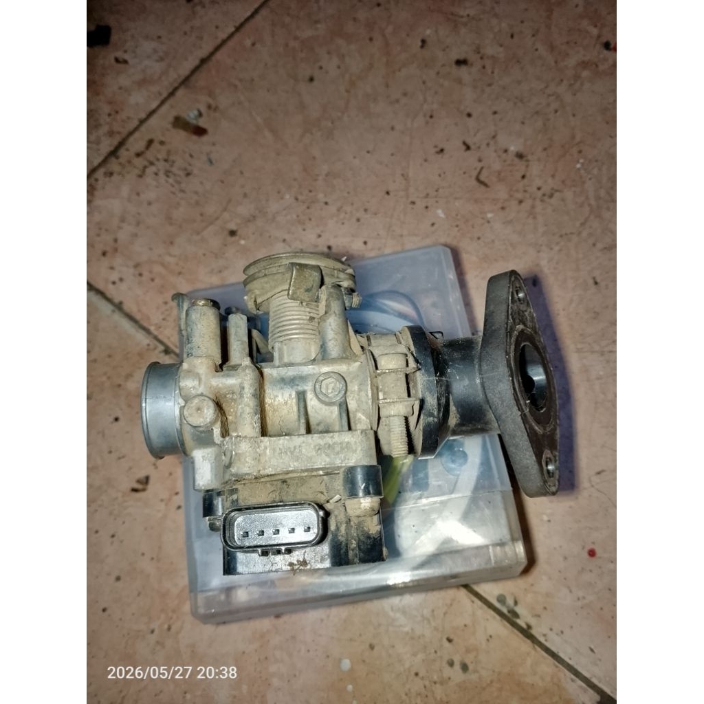 Throtle body jupiter Z1 injeksi kode 1DY ori copotan