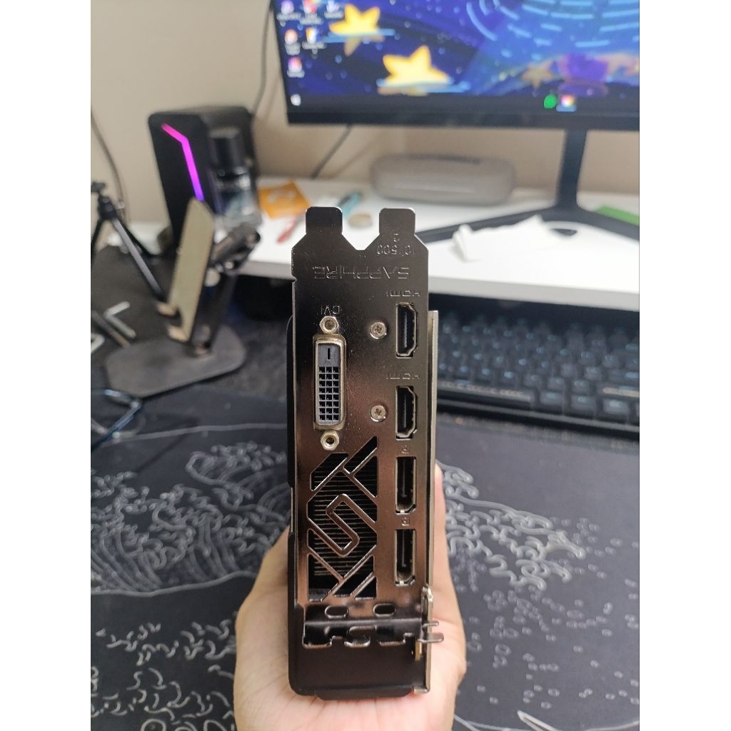 VGA AMD RX 580 SAPPHIRE NITRO+ 4GB