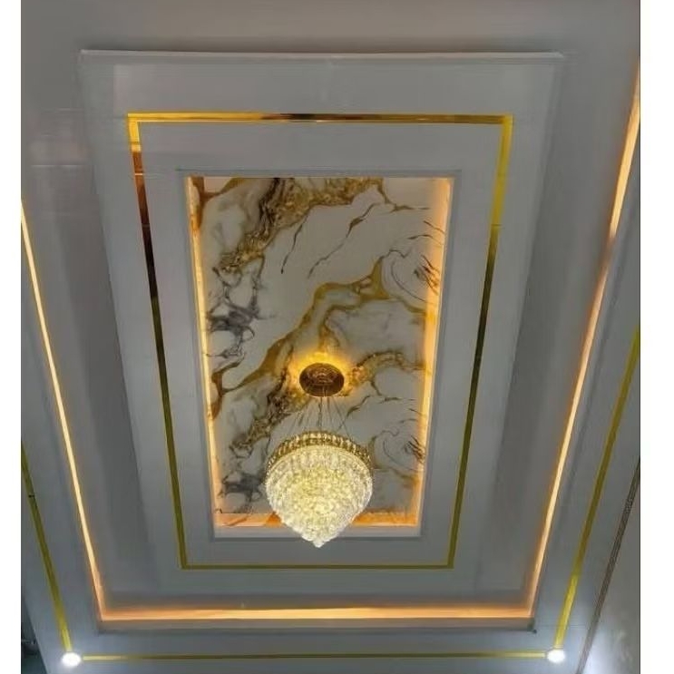 plafon gypsum terpasang minimalis