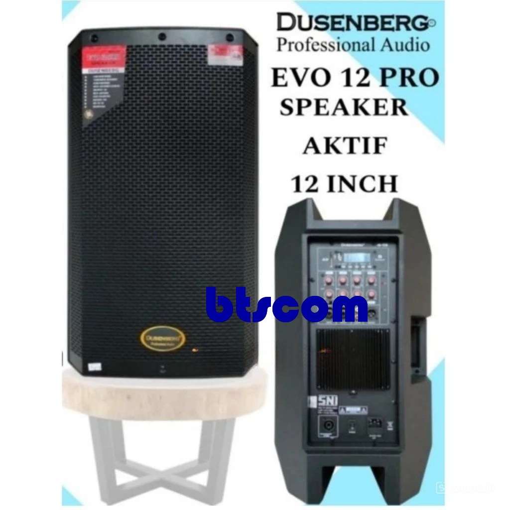 SPEAKER AKTIF DUSENBERG 12 INCH EVO 12 PRO USB MP3 BLUETOOTH DUSENBERG EVO12PRO