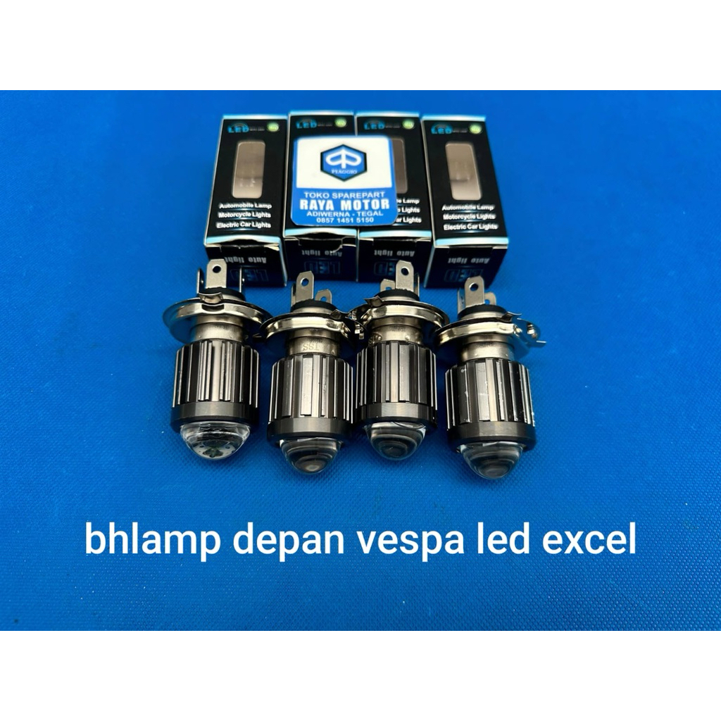 bohlamp led reflektoph depan pnp vespa