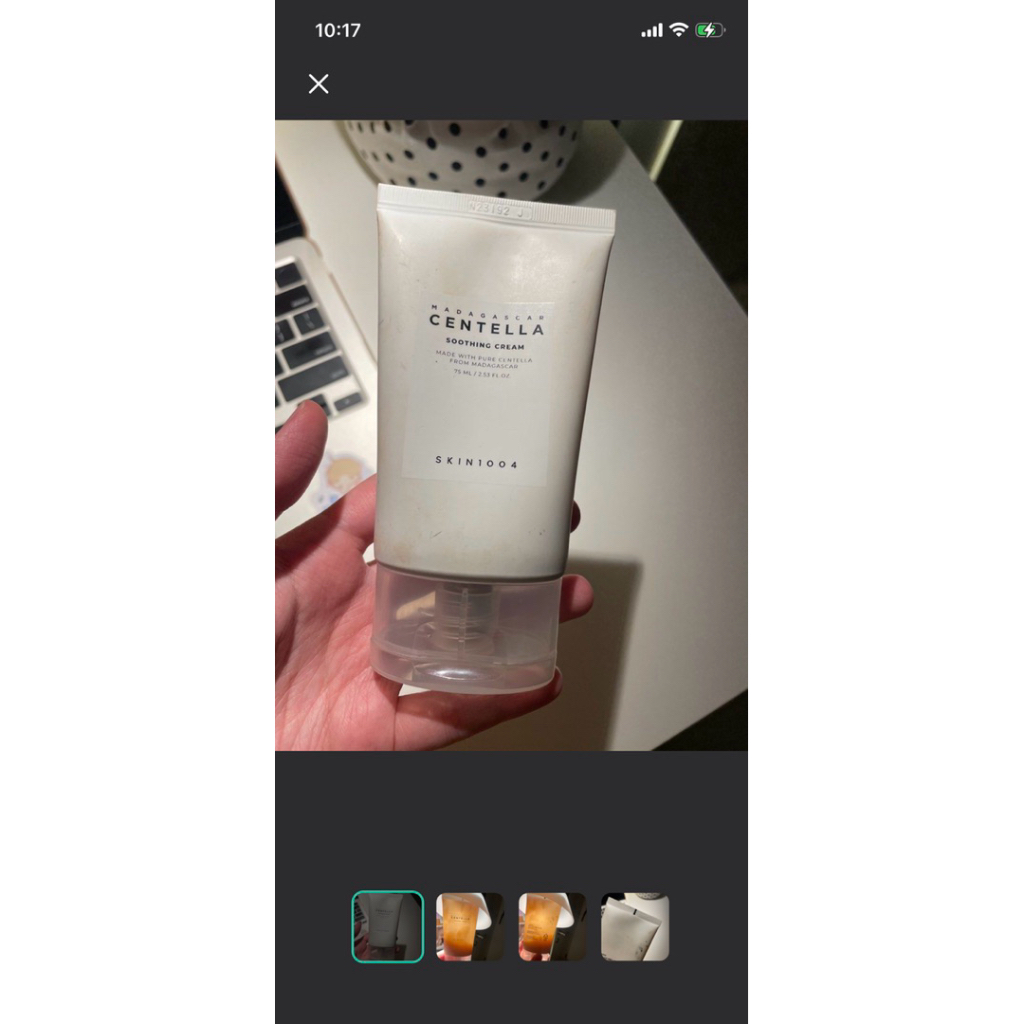 preloved skin1004 centella soothing cream