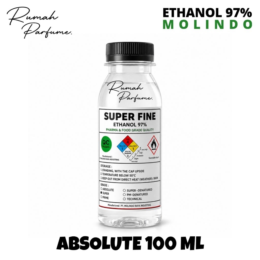 PELARUT PARFUM ABSOLUTE / ETANOL 97% MOLINDO REPACK