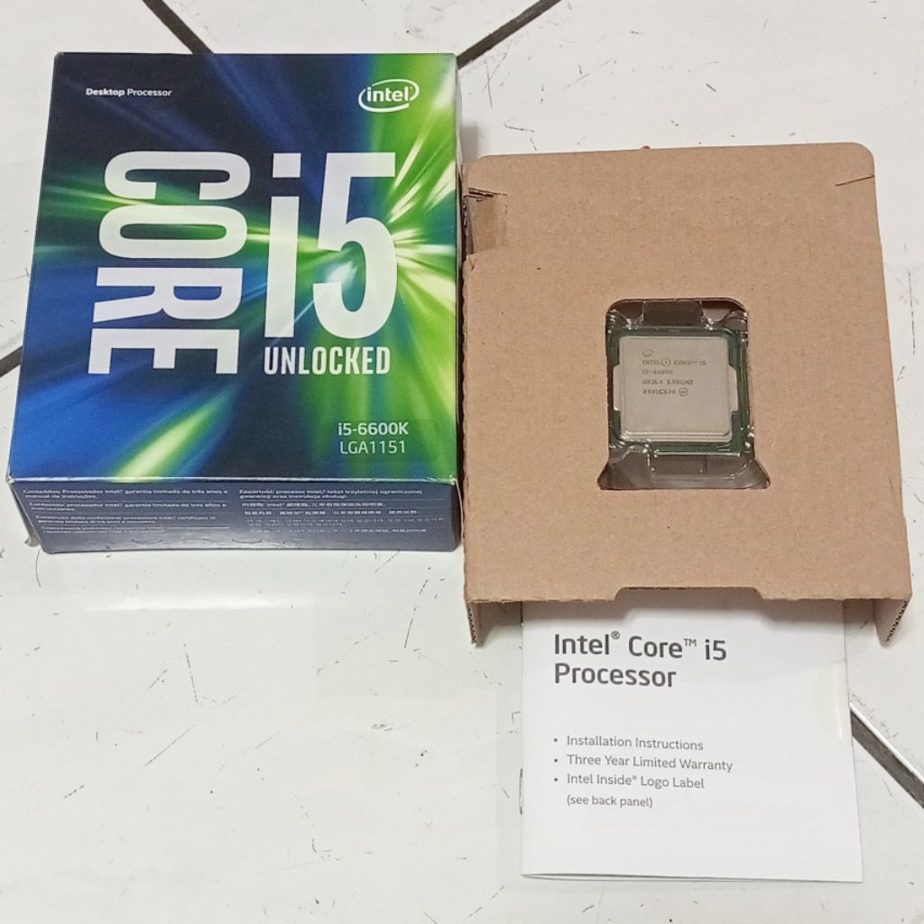 Core i5 6600 dan 6600K LGA 1151