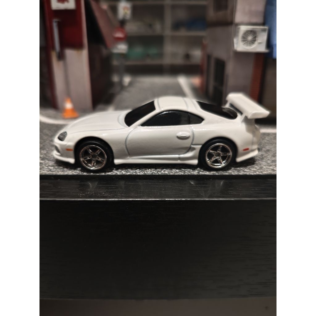 Hot Wheels Toyota Supra MK4 Loose. (Custom Ban Karet)