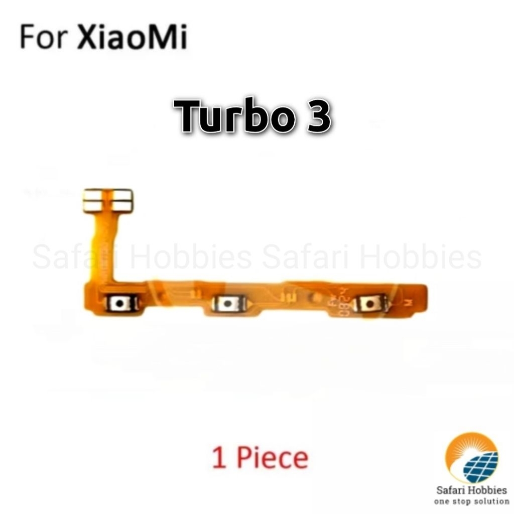 Fleksibel On Off Volume Xiaomi Redmi Turbo 3