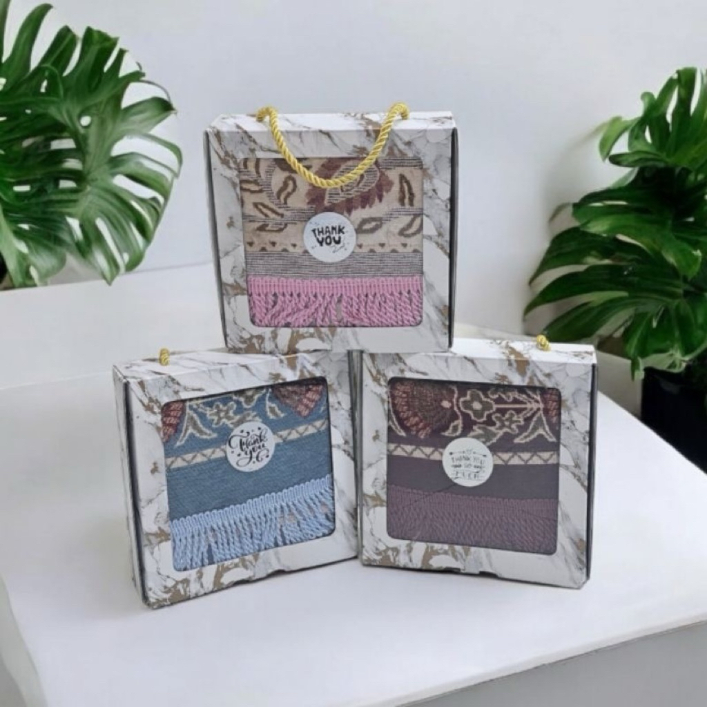 Souvenir Sajadah Turkey tambang Midi  / hampers sajadah turkey tambang / grosir sajadah
