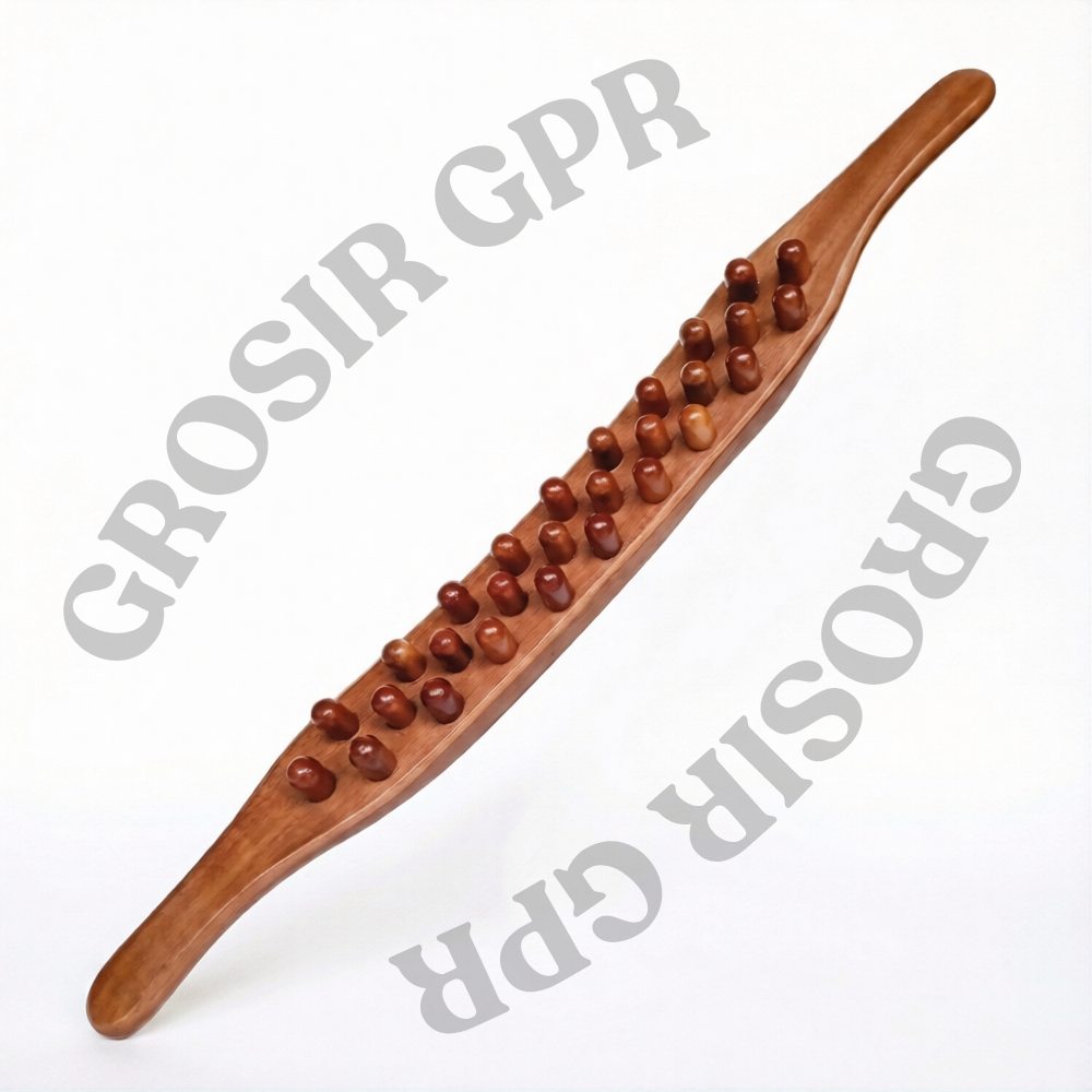 Tongkat Pijat Refleksi Kayu Gua Sha