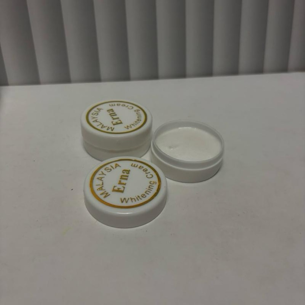 3 PCS - Cream Erna Malaysia Spesial Siang Malam Original Melembabkan