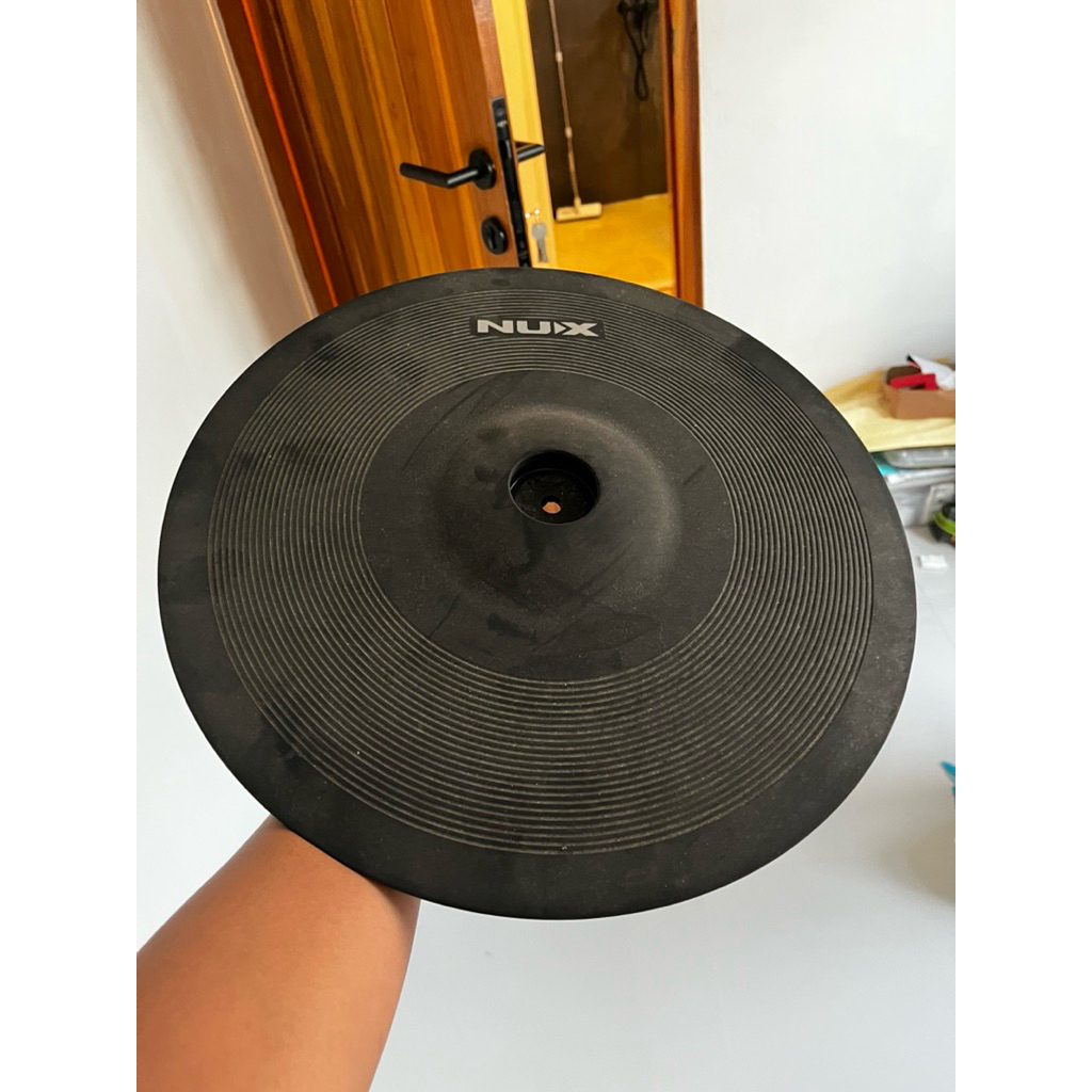 cymbal drum elektrik nux dm7x 14 inch