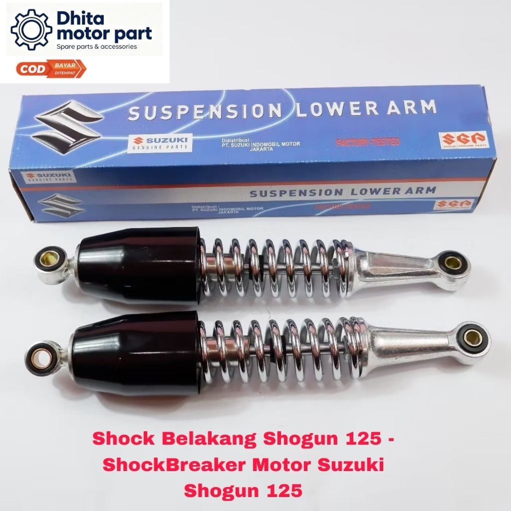 Shock Belakang Shogun 125 - ShockBreaker Motor Suzuki Shogun 125 DHITA PART MOTOR