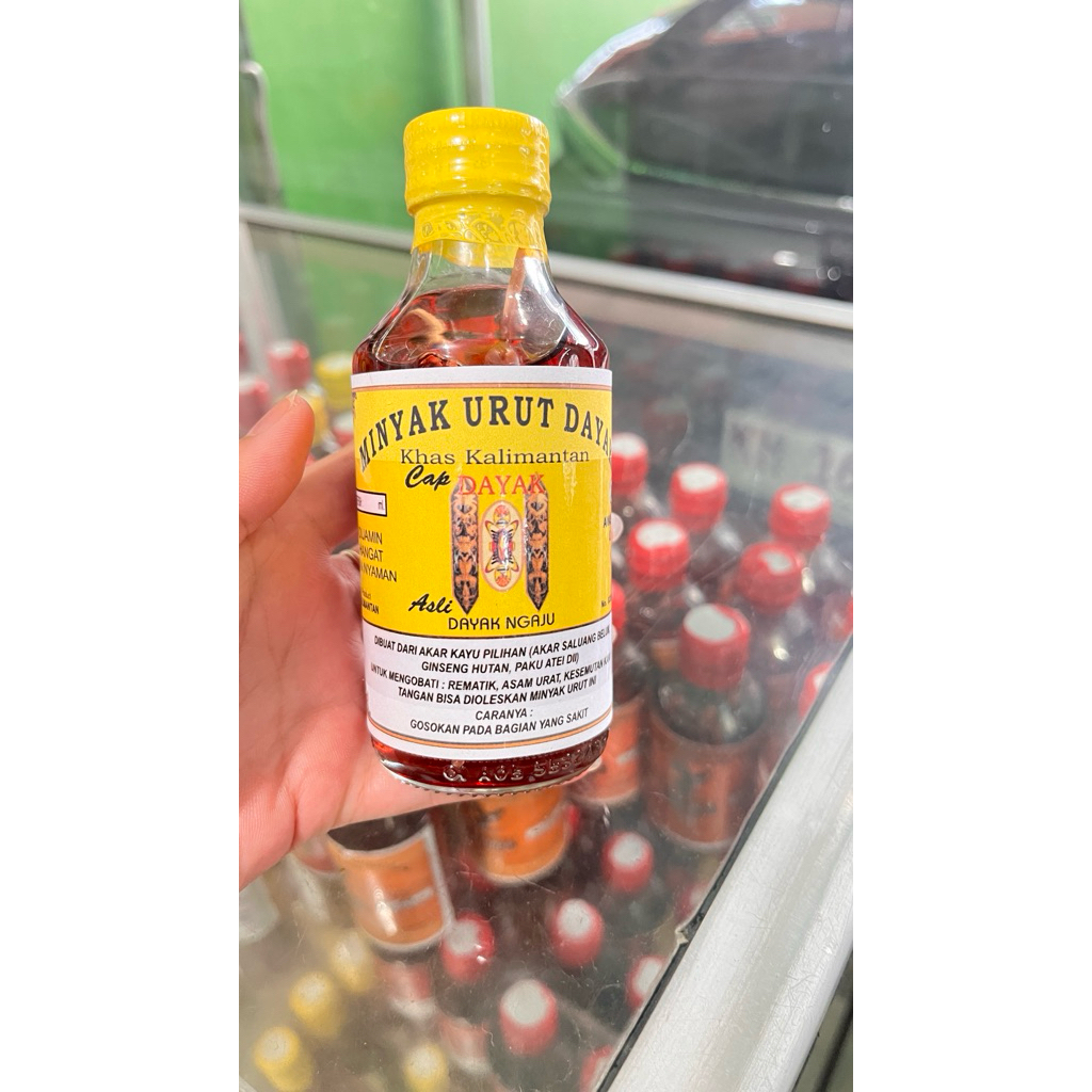 minyak urut Dayak ORI 100%
