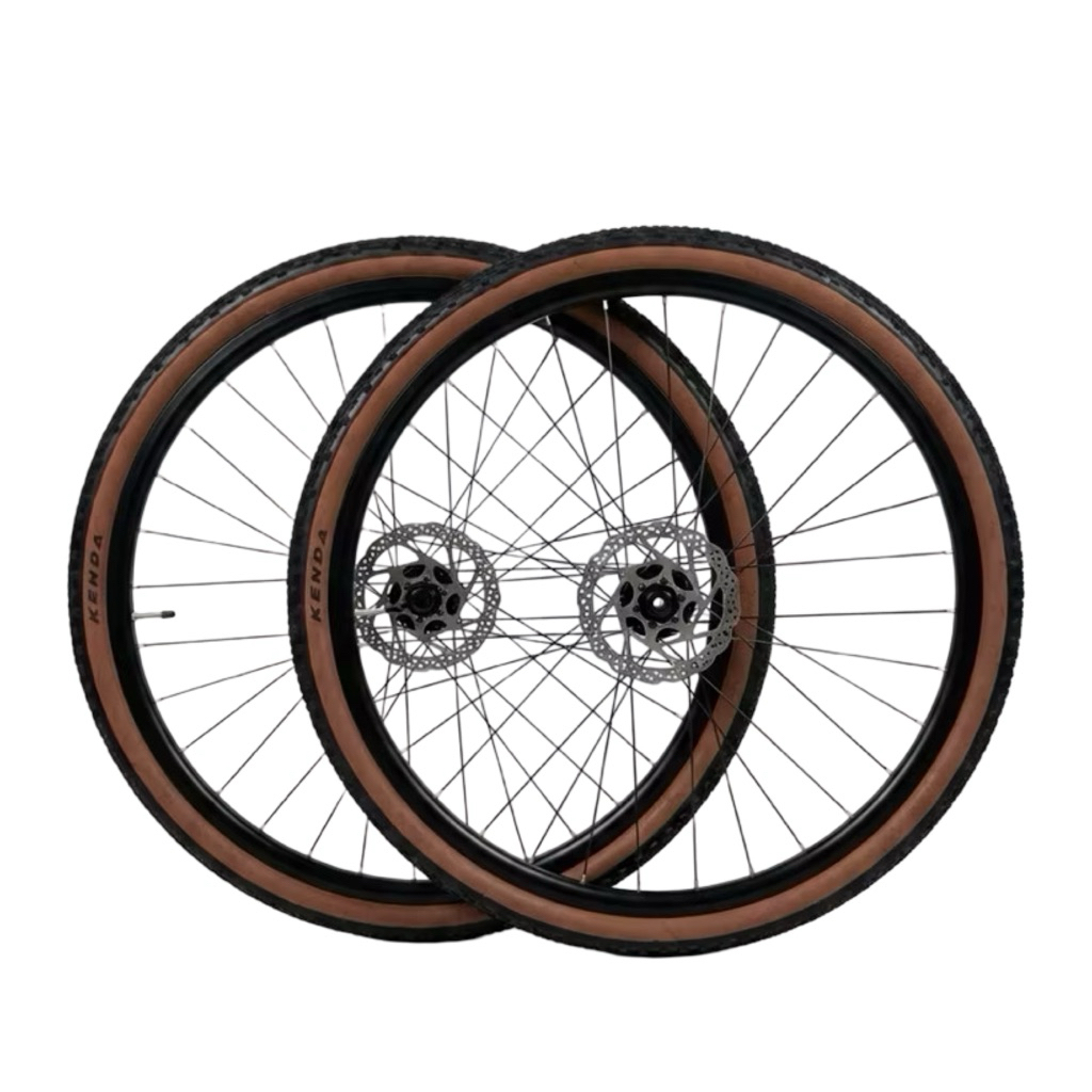 Wheelset Alex Rims Gravel 700c Ban Kenda Gravel Booster