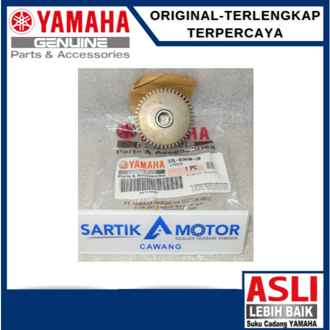 Gear Idle Stater Gir Dinamo Starter Yamaha Mio Sporty Smile Soul Karbu 5TL E5650 10 100% Original
