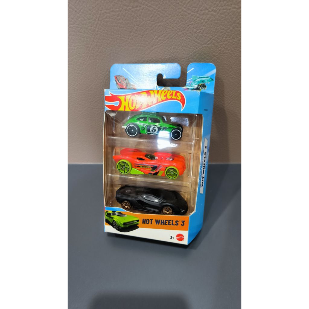 Mattel hot wheels 3 pack isi 3