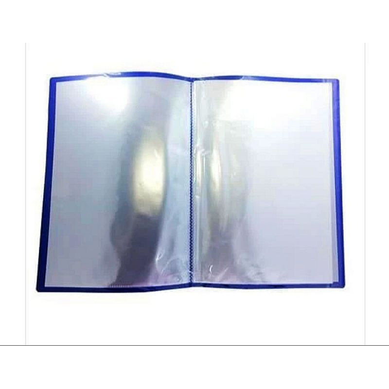 Bazic - Display book F4 / Clear Holder Display Book simpel Random Warna