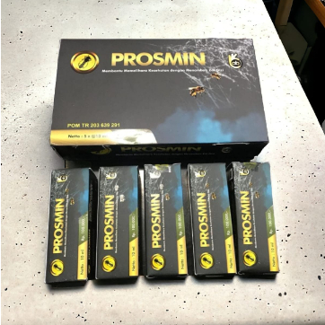 PROSMIN Propolis Plus 1 Box Isi 5 Botol – Propolis Herbal BPOM, Atasi Luka & Jaga Daya Tahan Tubuh