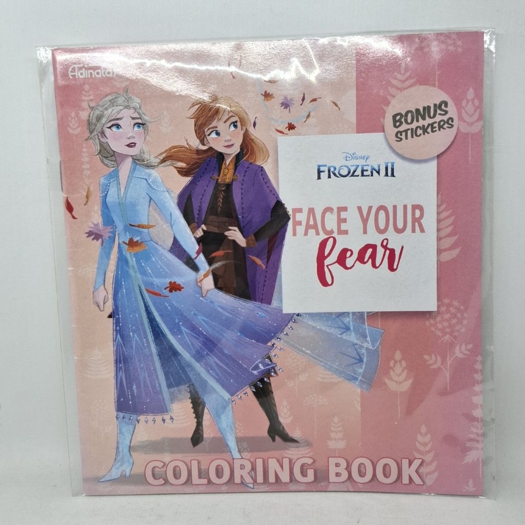 Coloring Book Frozen II Face Your