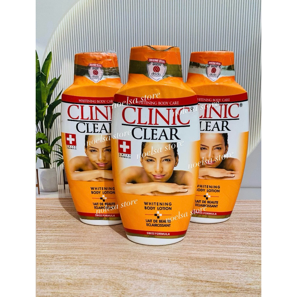 (COD) Clinic Clear Body lotion whitening / Carotone Whitening body lotion