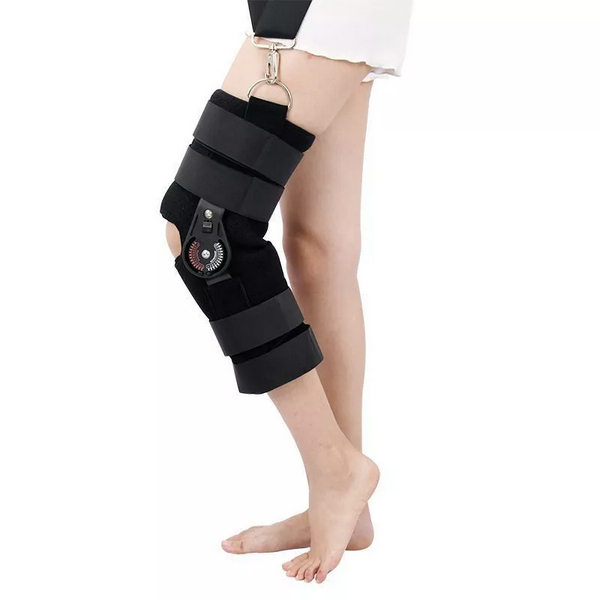 Penyangga Lutut ROM Knee Support Adjustable Knee Brace OA Osteoarthritis