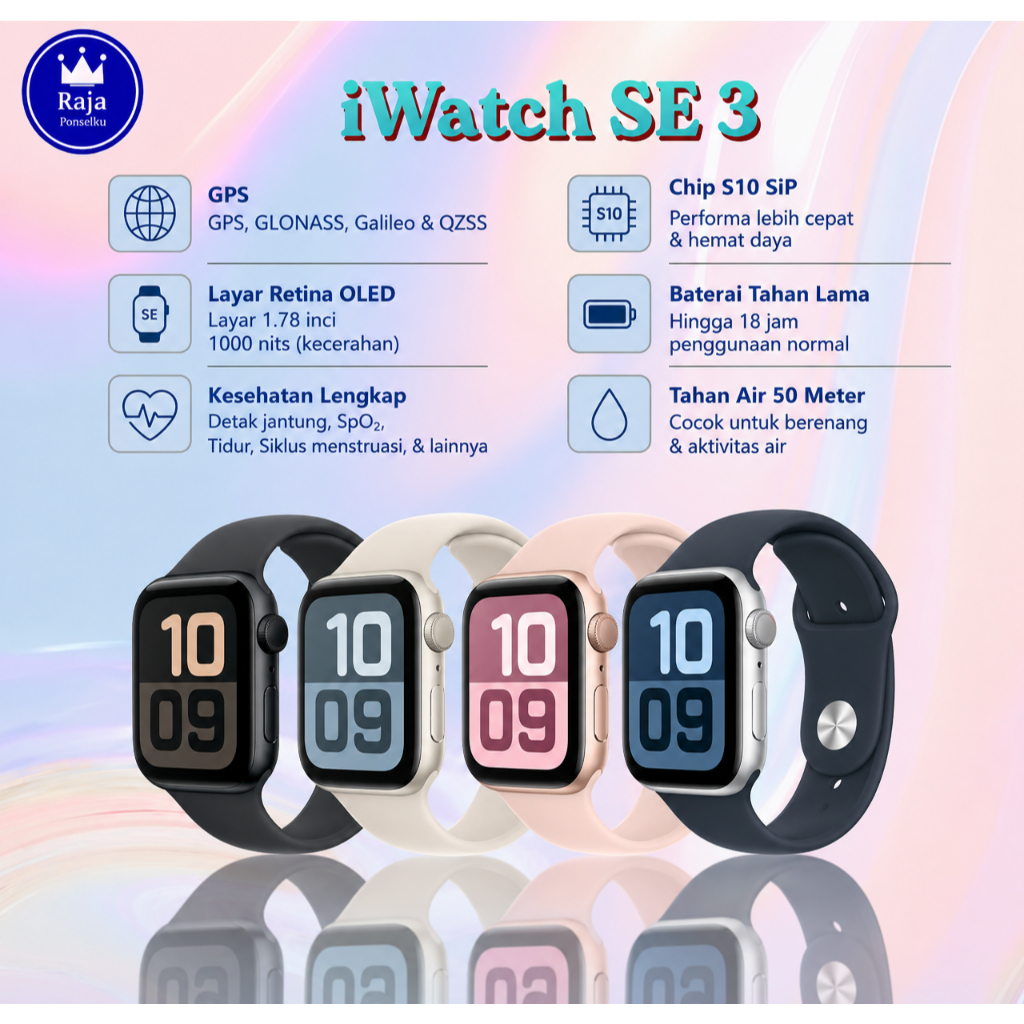 iWatch Series 3 38/42MM ORIGINAL Second FULLSET 100% / Apple Watch Second ORIGINAL Mulus Like NEW