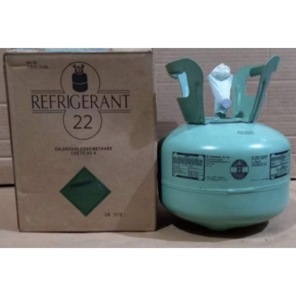 Freon R22 isi 3kg - FREON AC R22 REFRIGRANT KEMASAN 3 KG - Freon Refri r22 3Kg