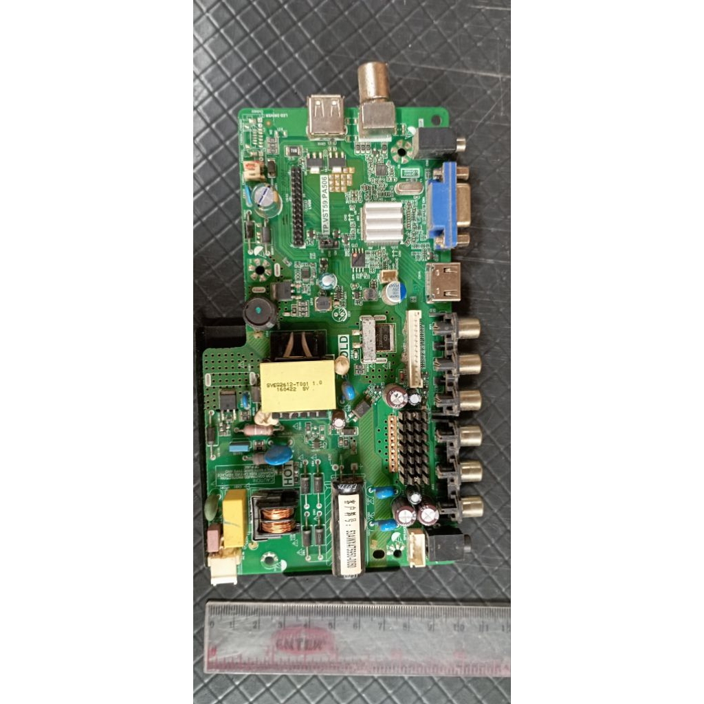 mainboard TV LED universal (alamat kode board: TP.VST59.PA506)
