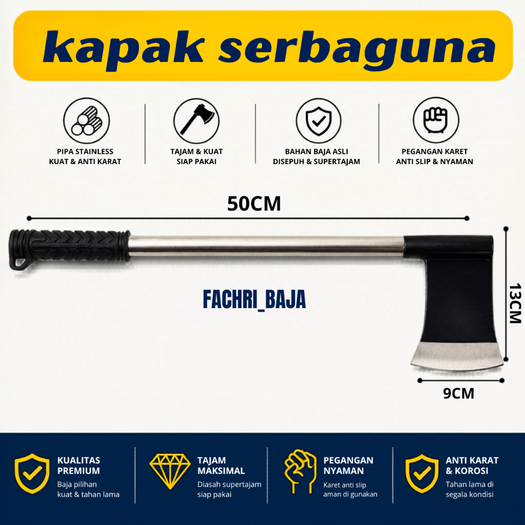kapak serbaguna / kapak PER BAJA ASLI / kampak