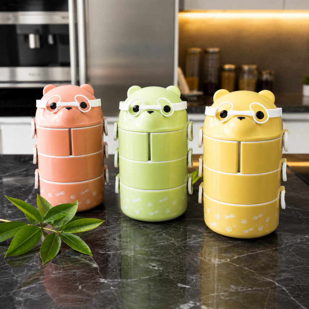 Rantang Plastik Lucu Bpa Free Panda Lucu Souvenir Anak Hdiah Ultah