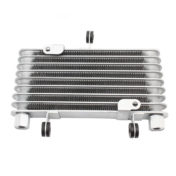 Radiator Pendingin Oli Aluminium Mesin Sepeda Motor untuk Dirt Pit Bike ATV Quad ATV 110cc 125cc 140