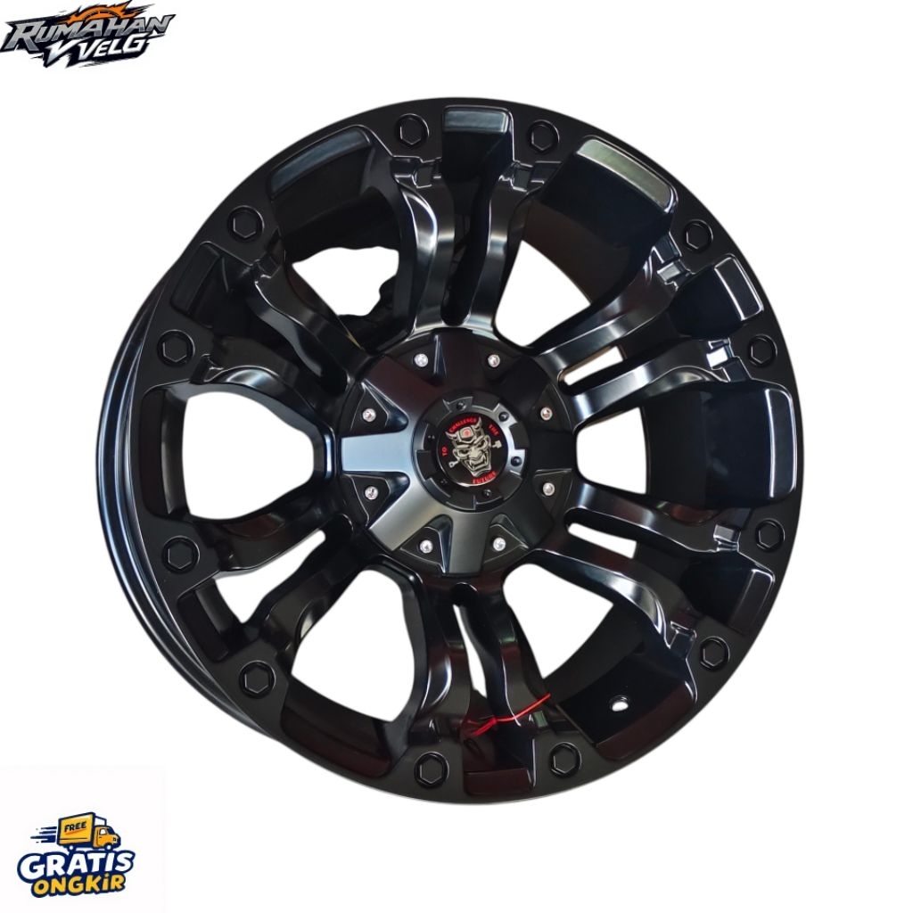 Velg Jf Luxury F8783 Pajero, Fortuner, Hilux Ring18x9 Lobang.6