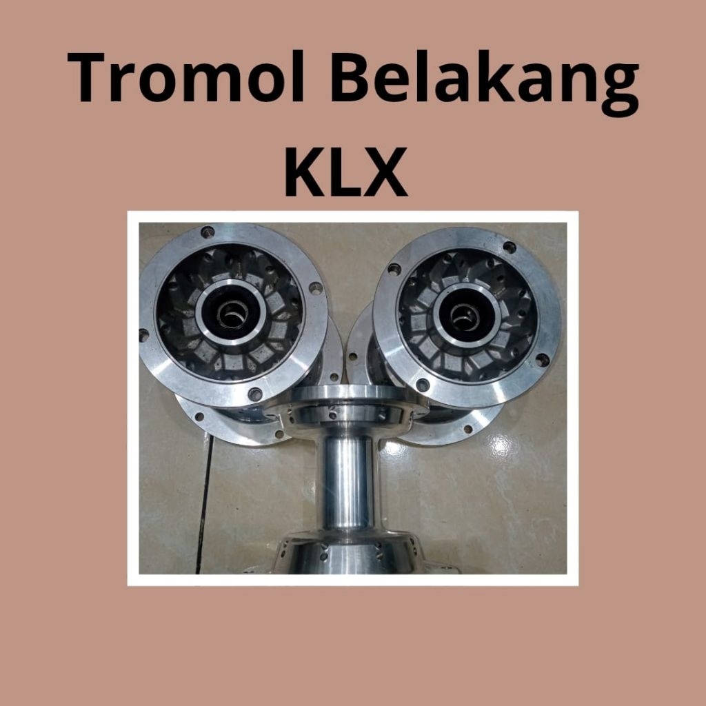 TROMOL BELAKANG KLX 150L