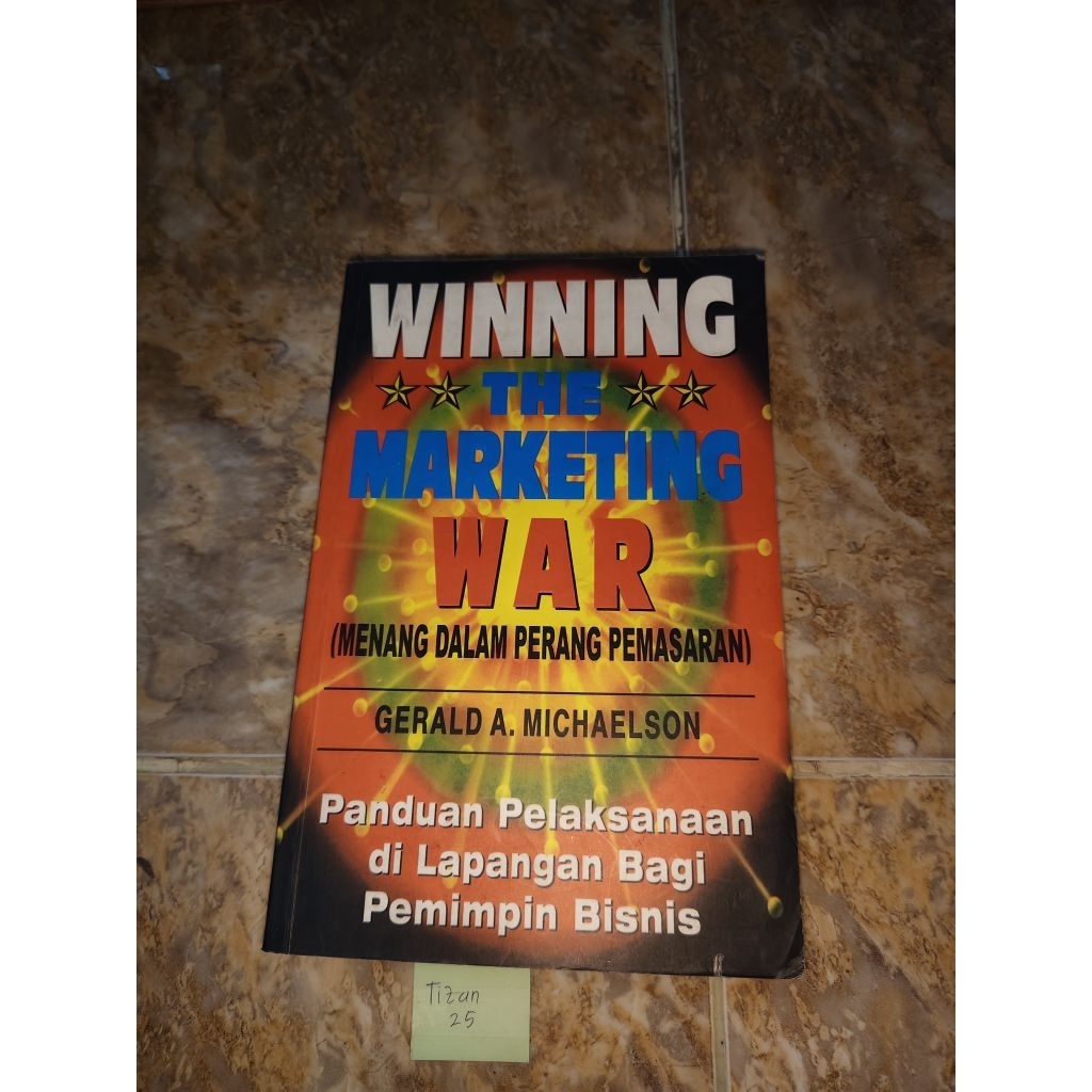Buku Winning The Marketing War (Menang dalam perang pemasaran) by Gerald