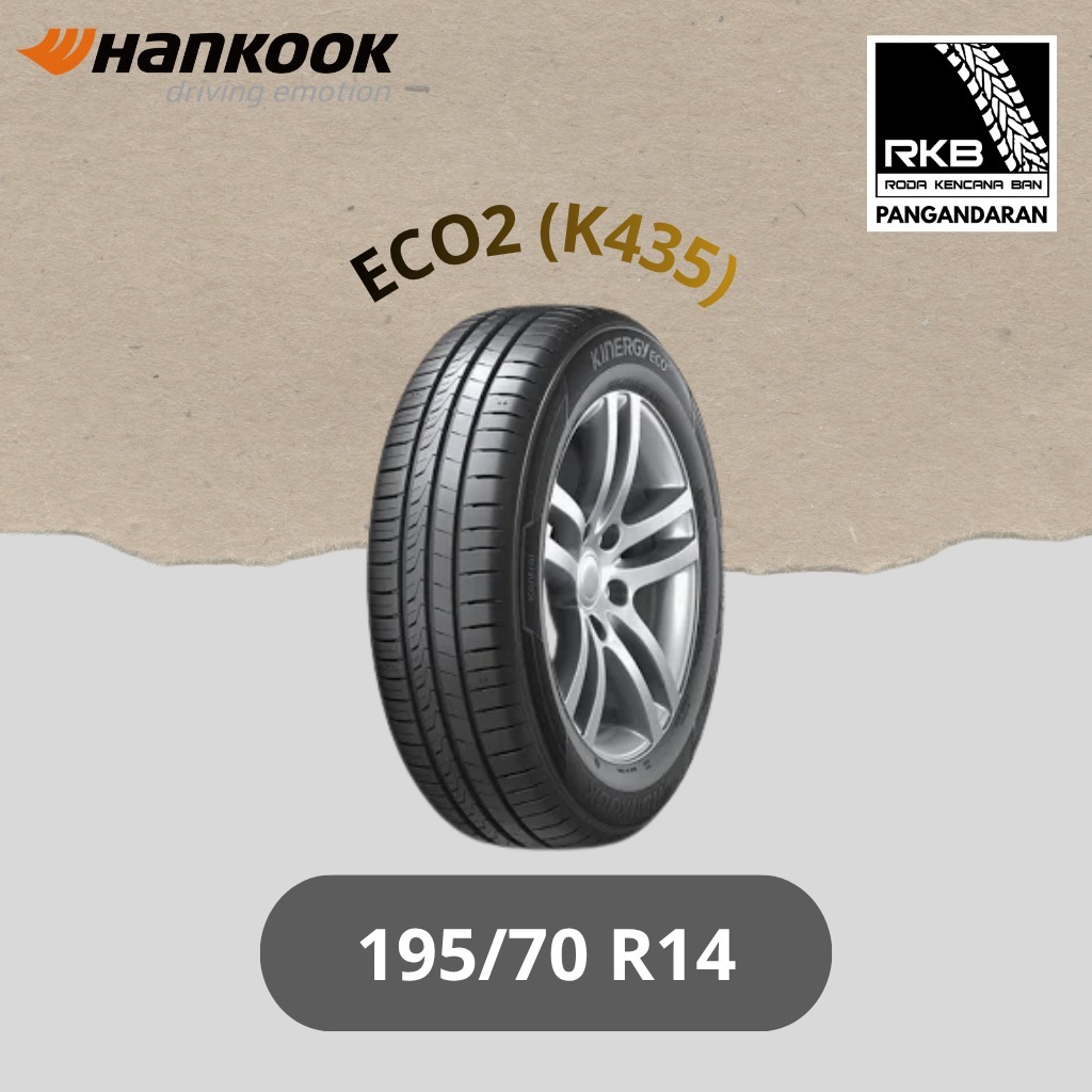 BAN MOBIL HANKOOK KINERGY ECO2 195/70 R14 TUBELESS UNTUK KIJANG PANTHER APV