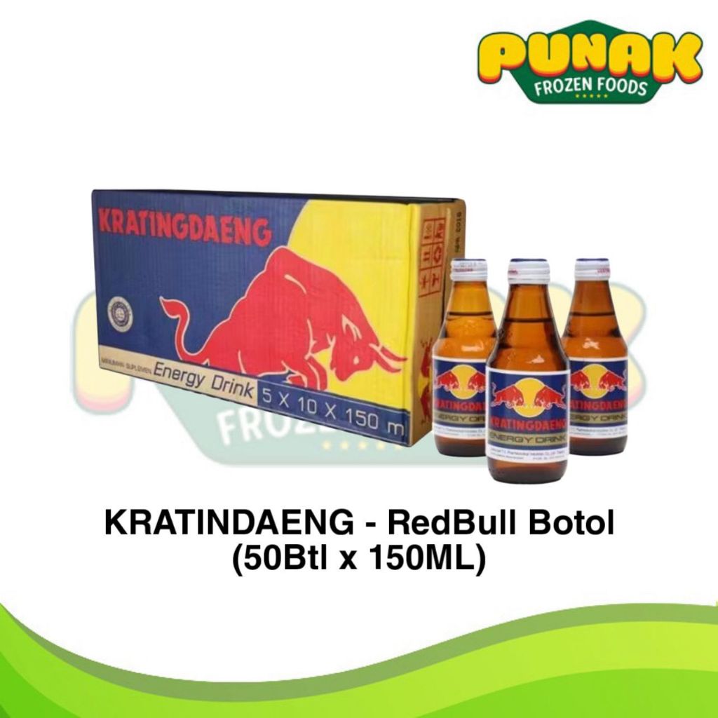 KRATINGDAENG-REDBULL botol (50btl x 150ml)