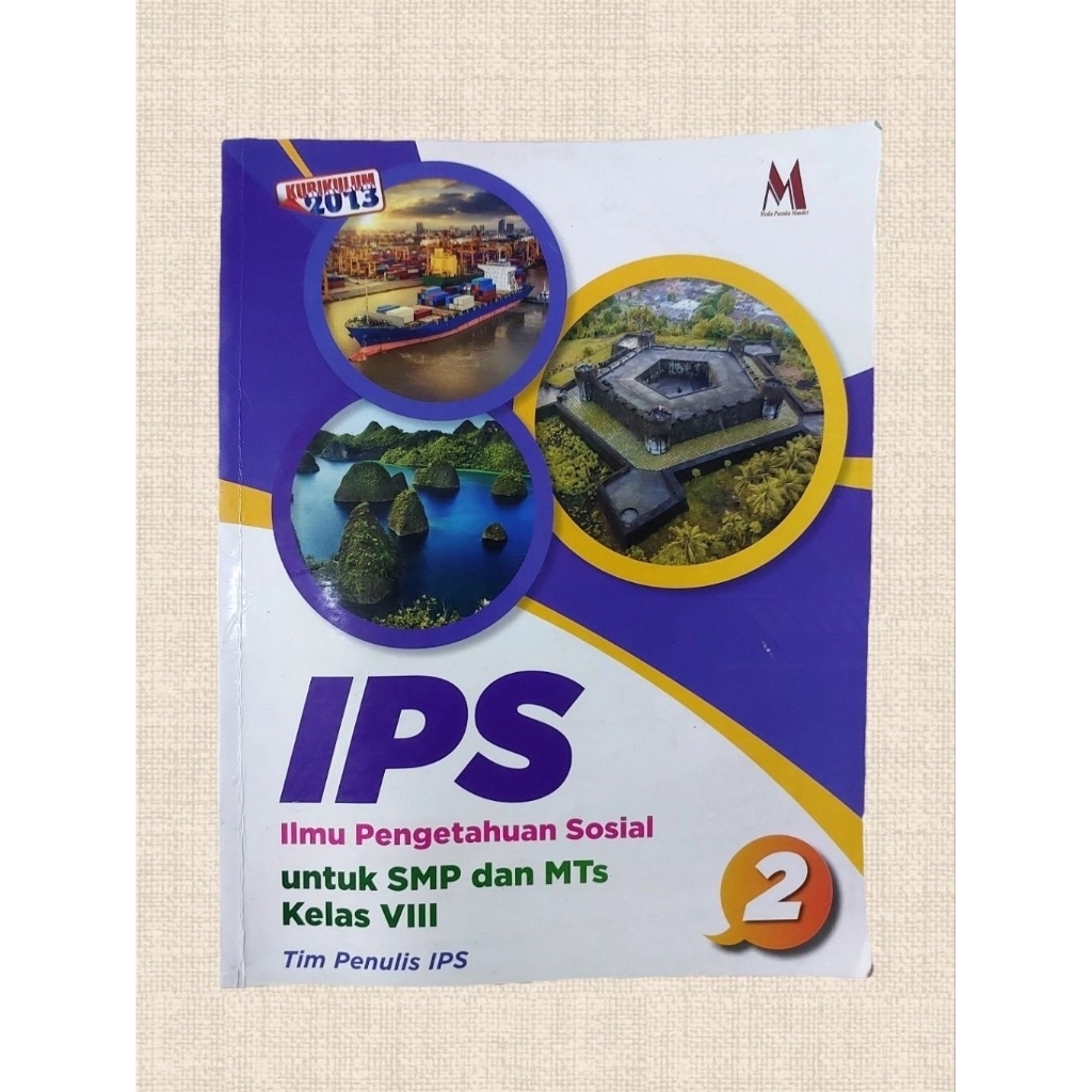 [PRELOVED ORI] Buku IPS SMP Kelas 8 Media Pustaka Mandiri