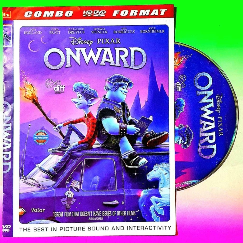 KASET DVD FILMM ANAK ANAK KARTUNN ANIMASI TERBARU DISNEY ONWARD