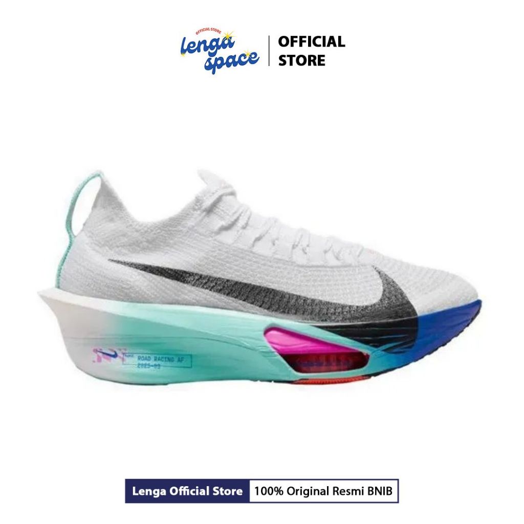 Sepatu Lari Wanita Alphafly 3 Women's Road Racing Shoes - White (FD8315-104) Original