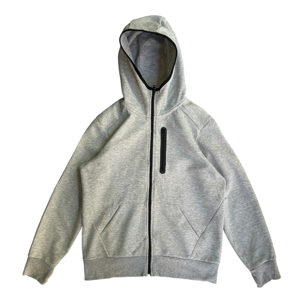 Hoodie Zipper Uniqlo Tech Abu Misty