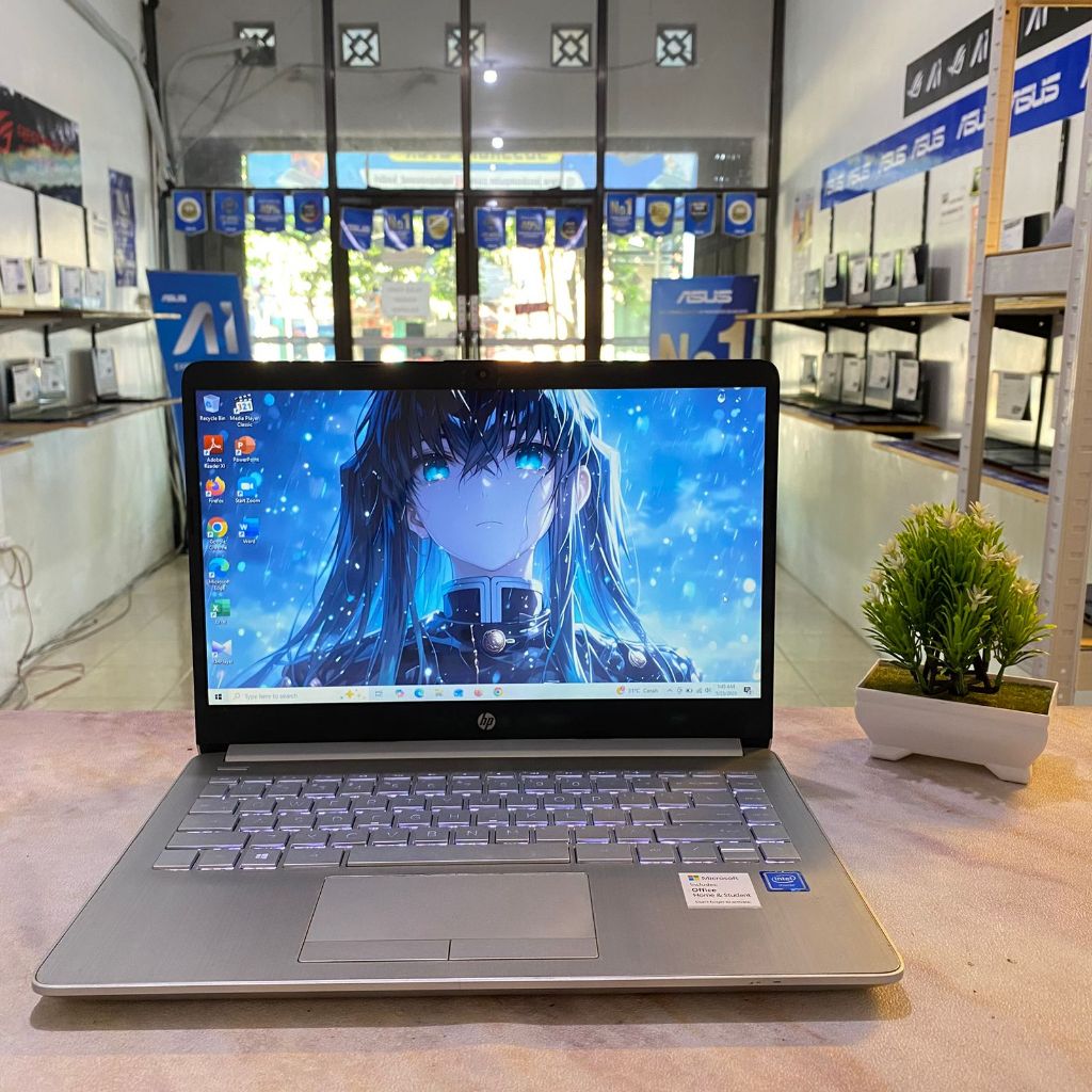 LAPTOP HP 14S-CF2017TU - Intel Celeron N4020/ Ram 4GB/SSD 256GB Paling Best Seller