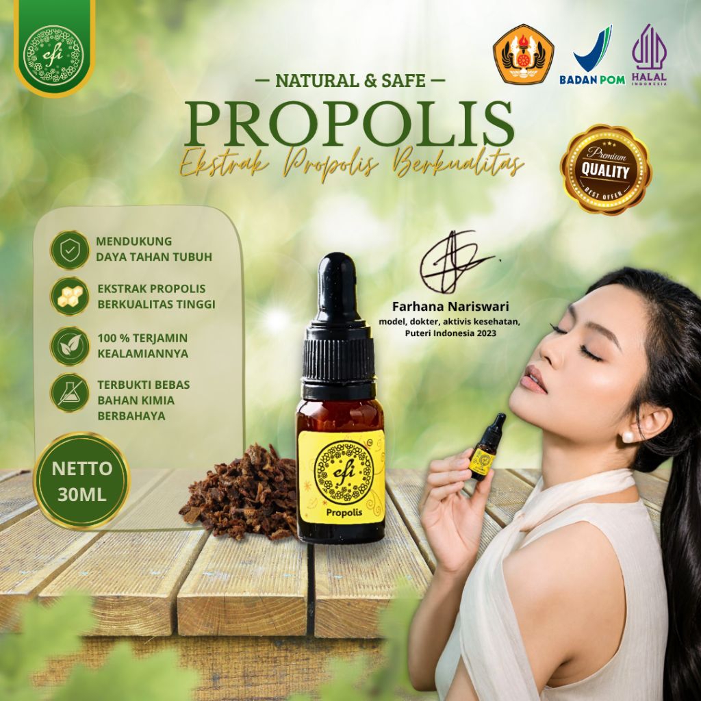 Efi Propolis Tetes by Kebun Efi (100% Original Propolis)