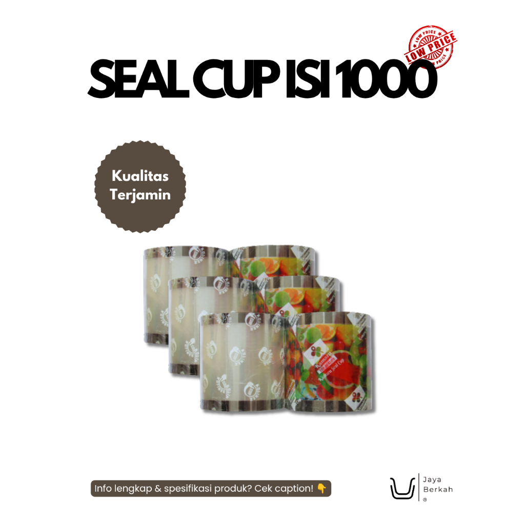 SEAL CUP ISI 1000 / SEAL CUP BENING / SEAL CUP MOTIF