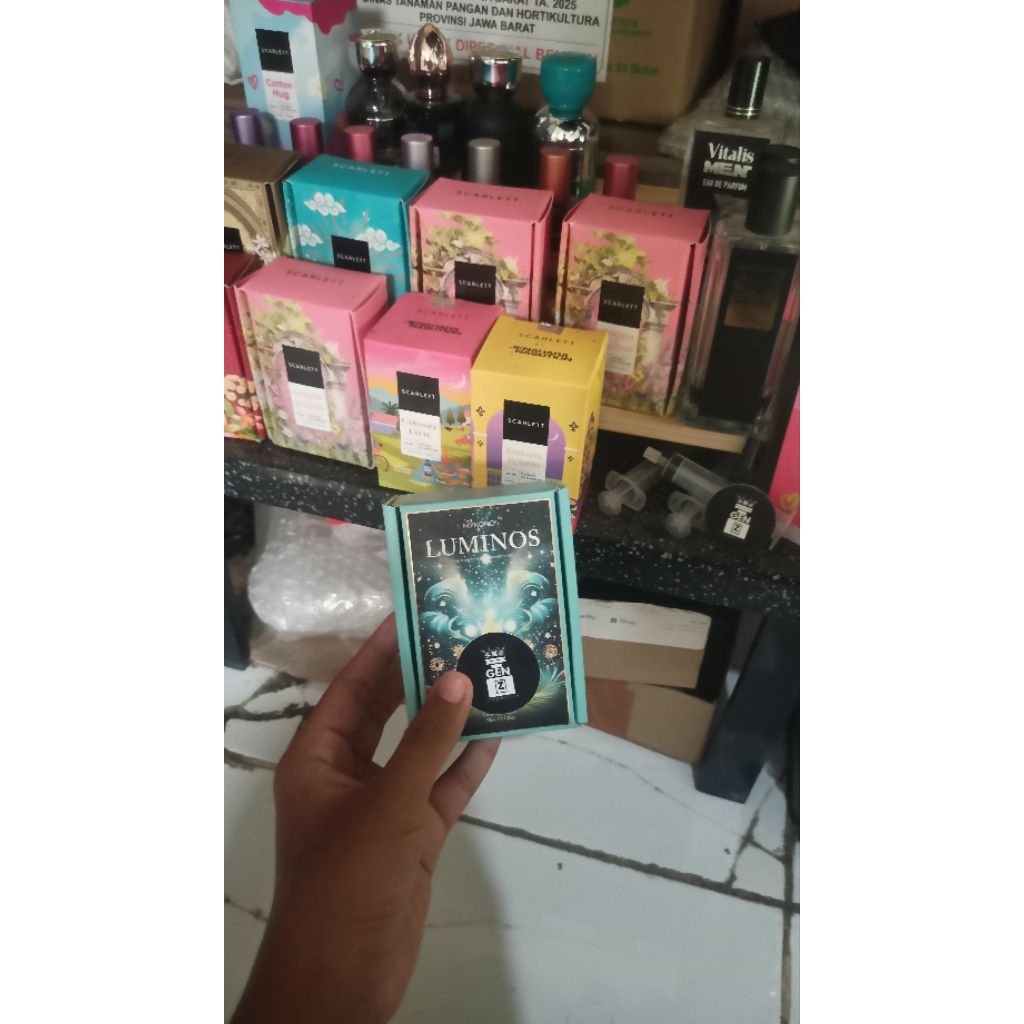 Botol kosong Mykonos luminos 50ml